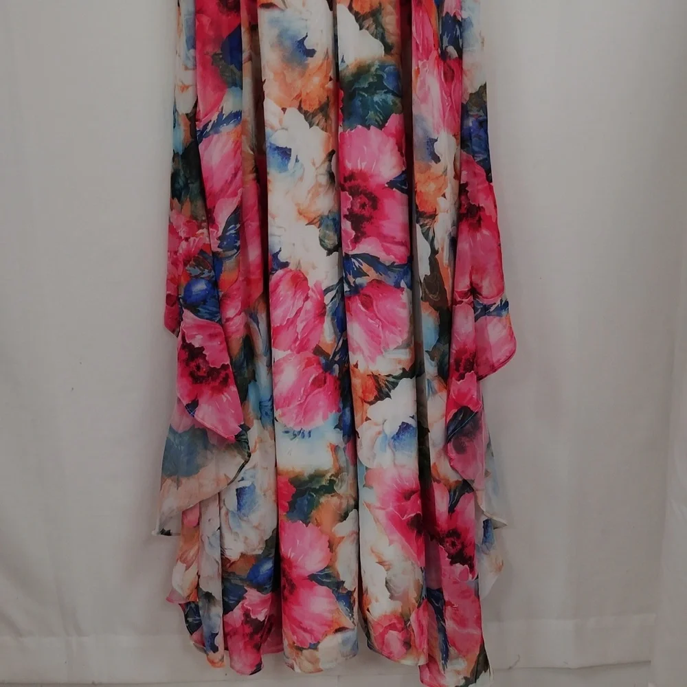R&M Collection Floral Evening Gown - Picture 10 of 14